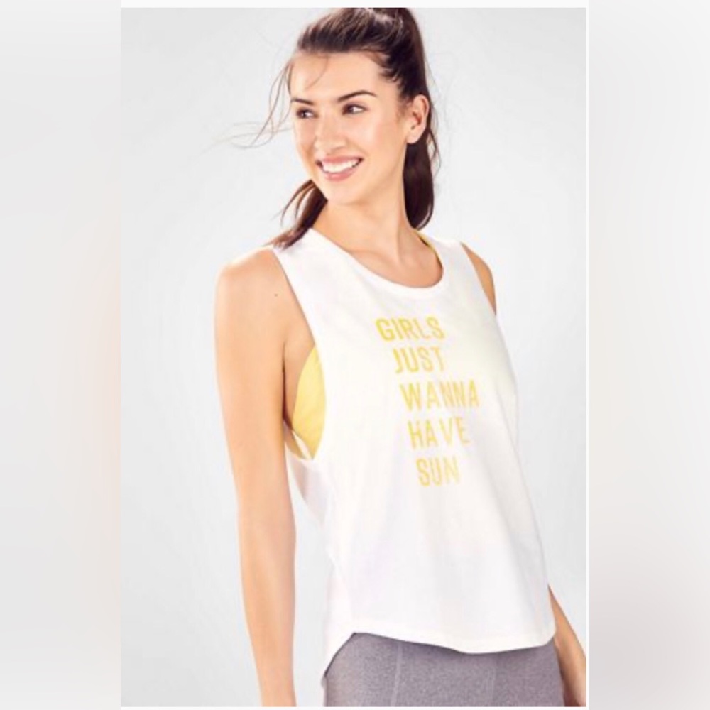 NWOT Fabletics Janis Muscle Tank